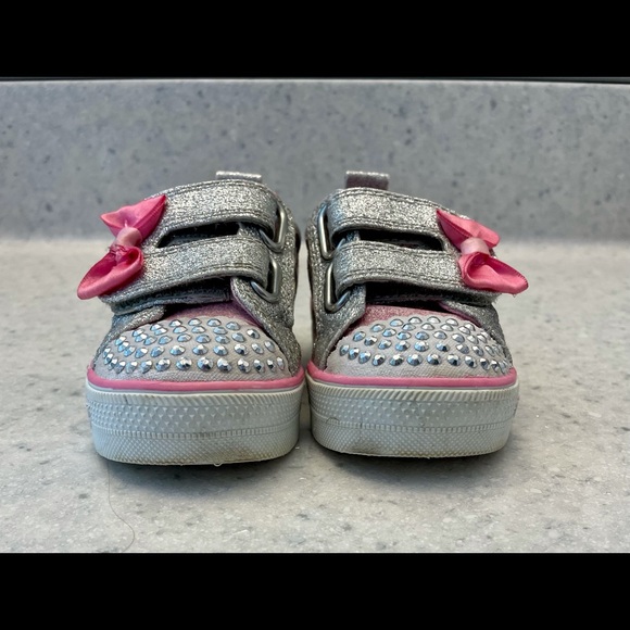 Light up sneakers, twinkle toes, sport by sketchers 5T 5 - Picture 5 of 6